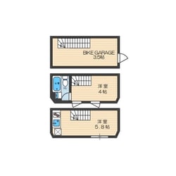 GARNET東寺の物件間取画像